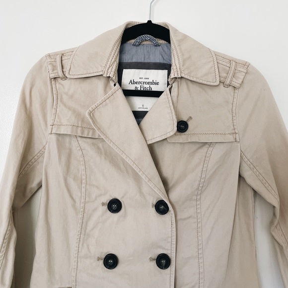 Abercrombie & Fitch trench coat - Picture 3 of 8
